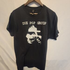 the Pop Group   band   t shirt size Large black